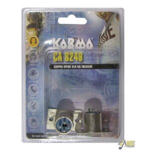 KARMA CA8249 COPPIA SPINE XLR DA INCASSO