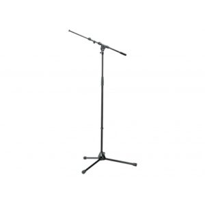 KONIG & MEYER 210/9 ASTA PER MICROFONO A GIRAFFA TELESCOPICA NERA BASE TRIPOIDE