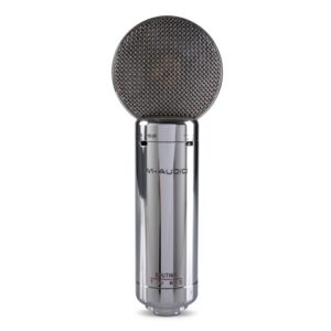 M-AUDIO SPUTNIK MICROFONO VALVOLARE CONDENSATORE DA STUDIO CAPSULA IN OTTONE