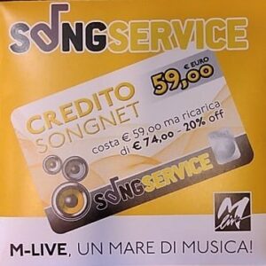 M-live ricarica songnet 59€