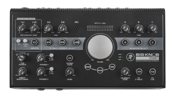 Mackie big knob studio plus