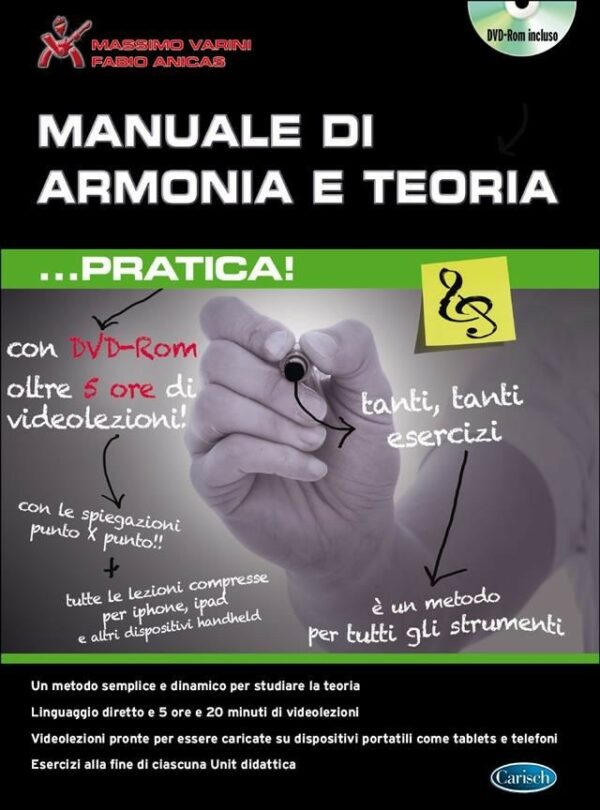 Manuale di armonia e teoria.. pratica (con dvd) massimo varini