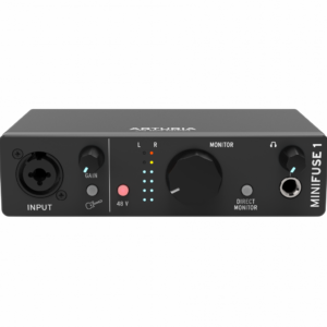 ARTURIA MINIFUSE 1 BLACK INTERFACCIA AUDIO USB