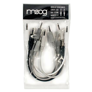 Moog music modular patch cable 6″