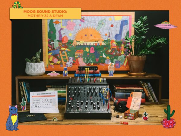 MOOG MUSIC IND. MOOG SOUND STUDIO: MOTHER-32 E DFAM
