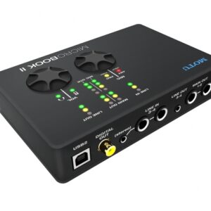 MOTU MICRO BOOK II AUDIO INTERFACE INTERFACCIA AUDIO USB 2IN 6OUT