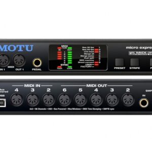 MOTU MICRO EXPRESS USB INTERFACCIA MIDI USB 4 IN 6 OUT