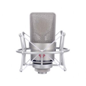 NEUMANN TLM103 SILVER CARTOON BOX COMPLETO DI MICROFONO A CONDENSATORE TLM 103 + SUPPORTO ANTI VIBRAZIONE
