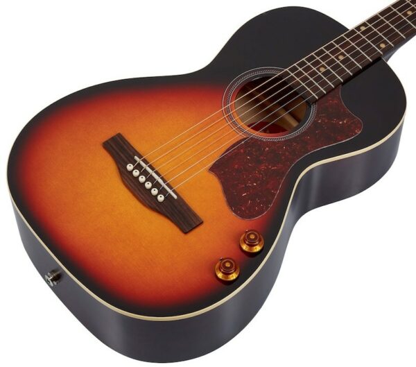 Norman b18 parlor cherry burst gt q-discrete