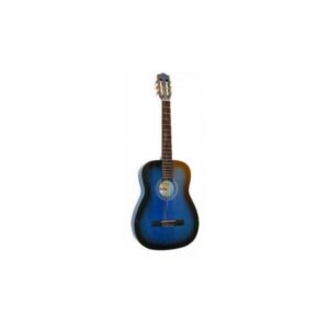 OLVEIRA CG30018BLS CHITARRA CLASSICA RIDOTTA 1/8 TOP FONDO E FASCE IN TIGLIO/TASTIERA E PONTE IN ACERO/MANICO IN CATALPA/MECCANICHE NICHELATE/FINITURA LUCIDA/COLORE BLU SUNBURST
