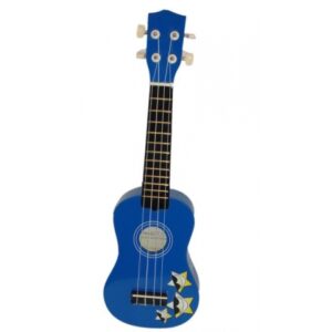 OLVEIRA UK20BL UKULELE 4 CORDE PER BAMBINI MANICO IN LEGNO DURO / TASTIERA E PONTE IN PALISSANDRO / MECCANICHE CROMATE / COLORE BLUE