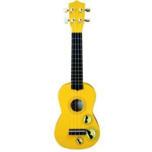 OLVEIRA UK20YW UKULELE CORDE PER BAMBINI MANICO IN LEGNO DURO / TASTIERA E PONTE IN PALISSANDRO / MECCANICHE CROMATE / COLORE YELLOW