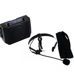 OMNITRONIC BHD-02 AMPLIFICATORE A CINTURA CON ALTOPARLANTE ATTIVO E MICROFONO HEADSET