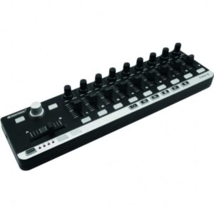 OMNITRONIC FAD-9 MIDI CONTROLLER DIGITALE 1 MASTER FADER 4 BANCHI MEMORIA