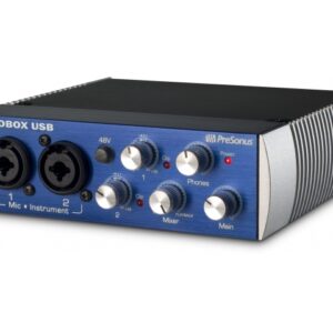 PRESONUS AUDIOBOX USB INTERFACCIA AUDIO BOX 2X2 2 INGRESSI MICROFONICI