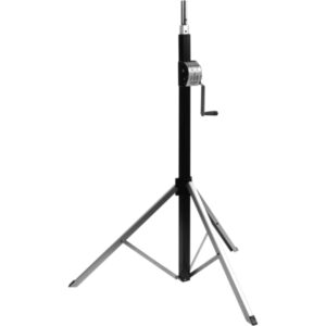 PRO TRUSS WU380 ELEVATORE TELESCOPICO PER TRALICCI WIND-UP 3,8 METRI PORTATA MAX KG.80 NERO PESO 17 KG.
