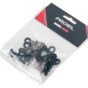 Proel kit12 vite m6 da 10mm