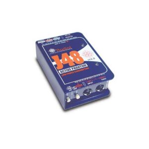 RADIAL J48 MK2 DI BOX ATTIVA TRASFORMATORE JENSEN DI-BOX J-48
