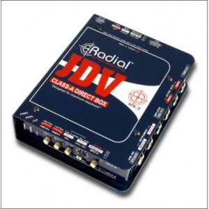 RADIAL JDV MKIII DIRECT BOX ATTIVA CLASSE A DI-BOX MK3 A+B 5 AUX DIRECT TUNER 30DB PAD SWITCH LOW HIGHT CUT CONTROLLO IMPEDENZA