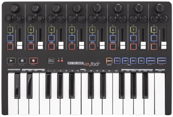 RELOOP KEYFADR MASTER KEYBOARD MIDI USB 25 TASTI