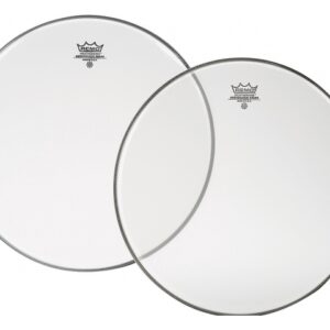 REMO 312BA AMBASSADOR PELLE TRASPARENTE PER TOM 12″ CM 30