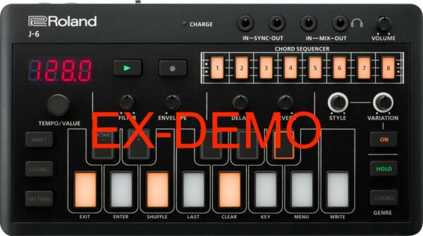 Roland aira compact j-6 ex-demo chord synthesizer