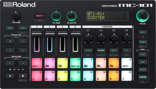 Roland aira mc-101 groovebox