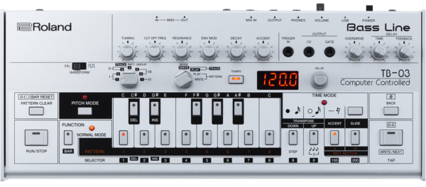 Roland tb-03 bass line boutique limited edition