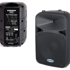 SAMSON AURO D208 CASSA ATTIVA AMPLIFICATA 200W DUE VIE INGRESSO MIC/LINE BILANCIATO