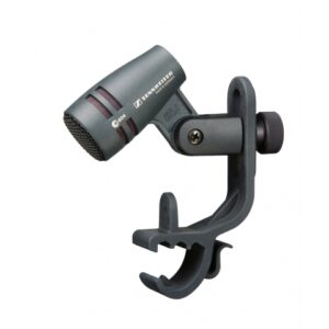 SENNHEISER E604 MICROFONO PER BATTERIA TOM PERCUSSIONI FIATI + CLAMP MZH604 + CUSTODIA SLEEVE