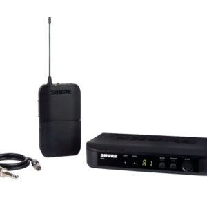 SHURE BLX14E RADIOMICROFONO INSTRUMENTAL SISTEMA BODYPACK WIRELESS + CAVO STRUMENTALE CHITARRA BASSO
