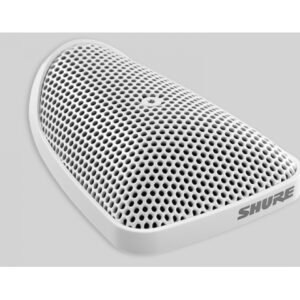 SHURE CVB-WC WHITE MICROFONO DA TERRA A ZONA DI PRESSIONE BOUNDARY CARDIOIDE BIANCO
