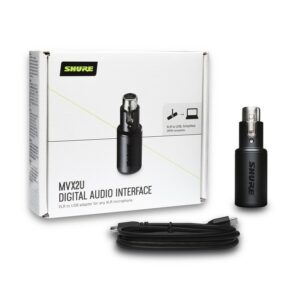 Shure mvx2u xlr to usb-c