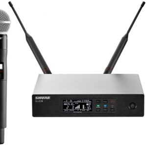 SHURE QLXD24E/SM58 RADIOMICROFONO PALMARE WIRELESS CON CAPSULA SM58