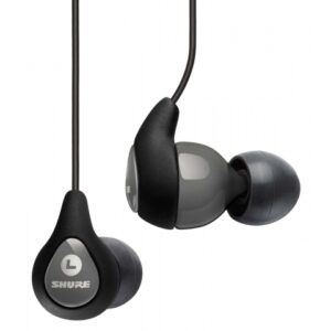 SHURE SE112-GRE AURICOLARE PER IN EAR MONITOR GRIGIO CON MICRO DRIVER DINAMICO + BORSETTA E ACCESSORI