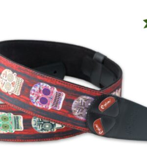 RIGHTON STRAPS SKULLS TRACOLLA PER CHITARRA E BASSO