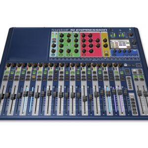 SOUNDCRAFT SI EXPRESSION2 MIXER DIGITALE MIDI 24 CANALI + ALIMENTATORE UNIVERSALE