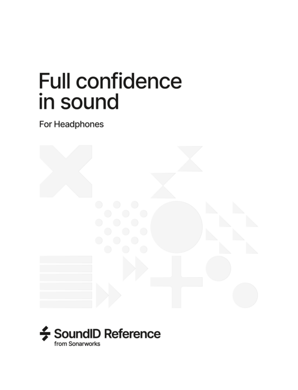 SONARWORKS SOUNDID REFERENCE HEADPHONE EDU - CODICE