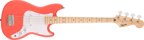 Squier sonic bronco bass mn tahitian coral