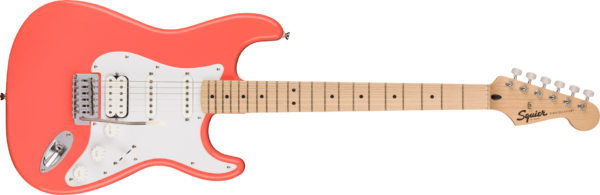 Squier sonic stratocaster hss mn tahitian coral