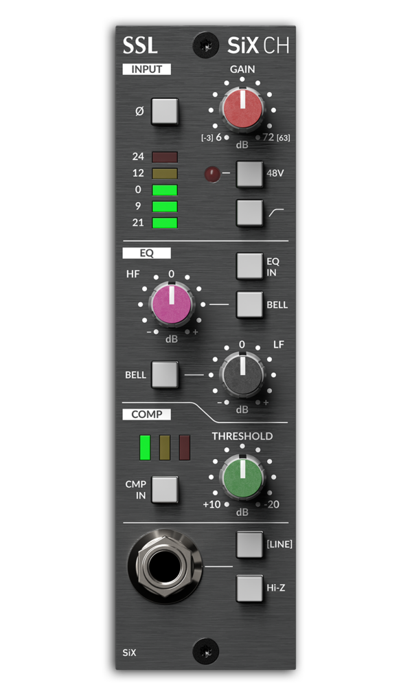 SOLID STATE LOGIC 500-SERIES SIX CHANNEL