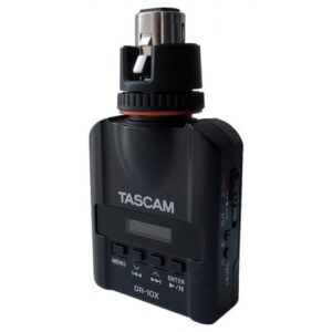 TASCAM DR10X REGISTRATORE AUDIO LINEARE PCM COMPATTO CONNETTORE XLR