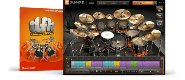 Toontrack ezx drumkit from hell
