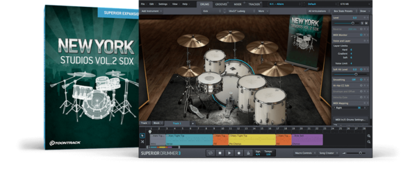 Toontrack sdx new york v2 studios
