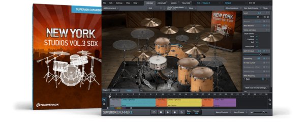 Toontrack sdx new york v3 studios