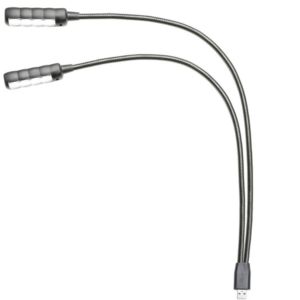 ADAM HALL SLED2-ULTRA USB LAMPADA COLLO DI CIGNO A LED COLLEGAMENTO USB