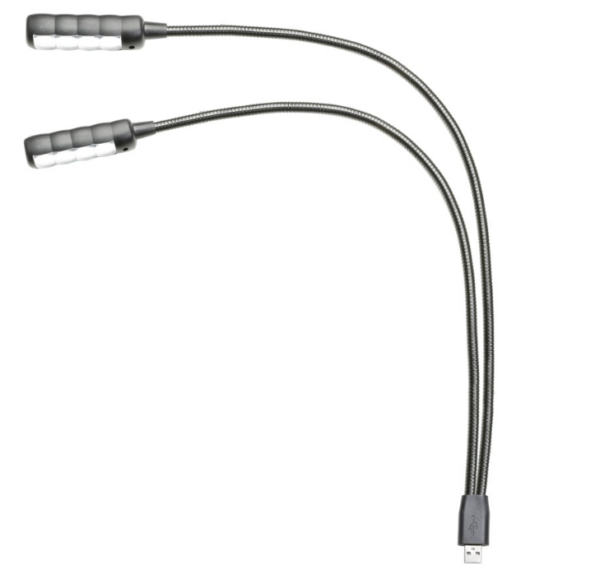 ADAM HALL SLED2-ULTRA USB LAMPADA COLLO DI CIGNO A LED COLLEGAMENTO USB