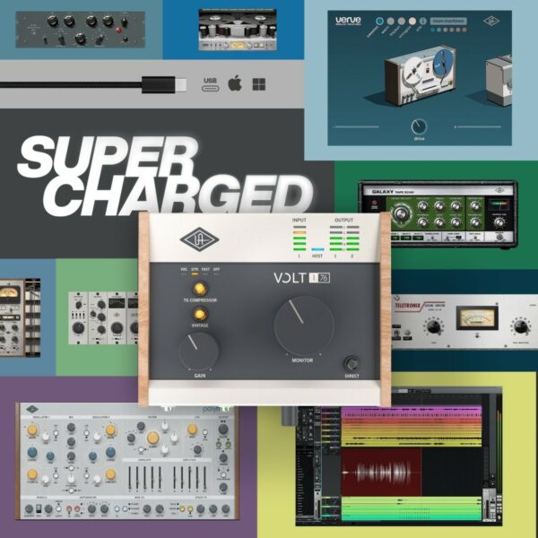 Universal audio volt 176 usb recording studio