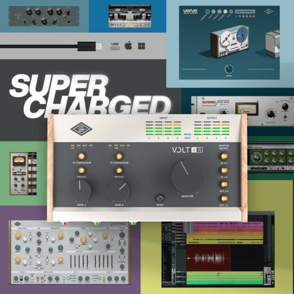 Universal audio volt 476 usb recording studio