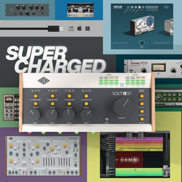 Universal audio volt 476p usb recording studio